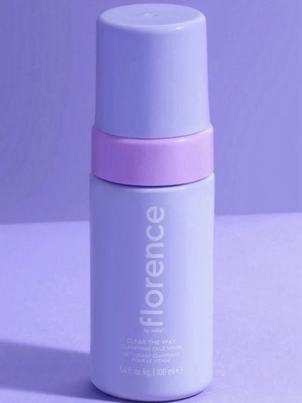 Florence By Mills Clear The Way Clarifying Face Wash - Light Purple